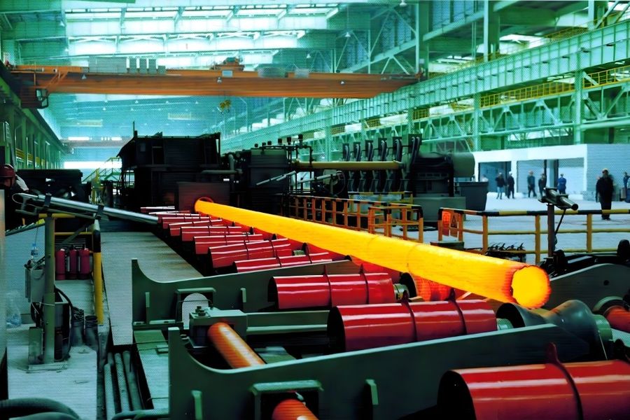 Cangzhou Baoyang Pipeline Equipment Co., Ltd. productielijn van de fabrikant